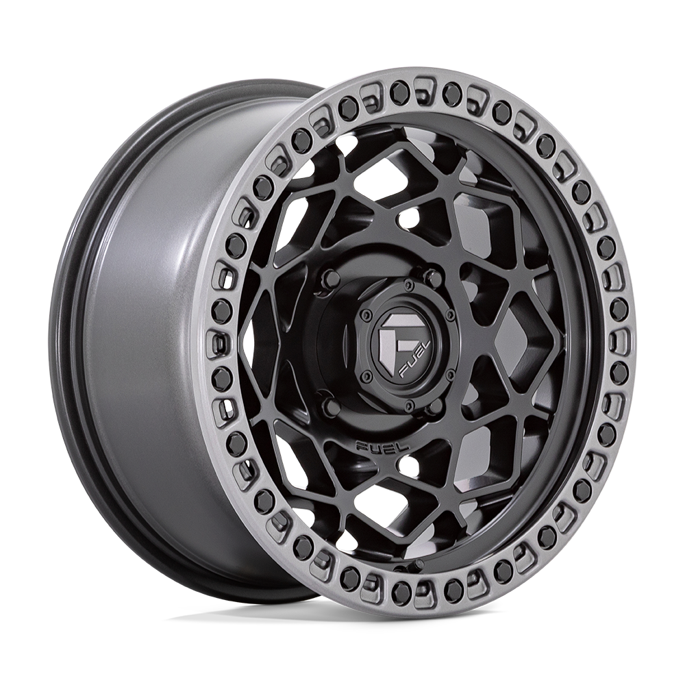 Fuel 15x7 4x137 Unit D783 Matte Black Anthracite Ring vannesarja Can-Am