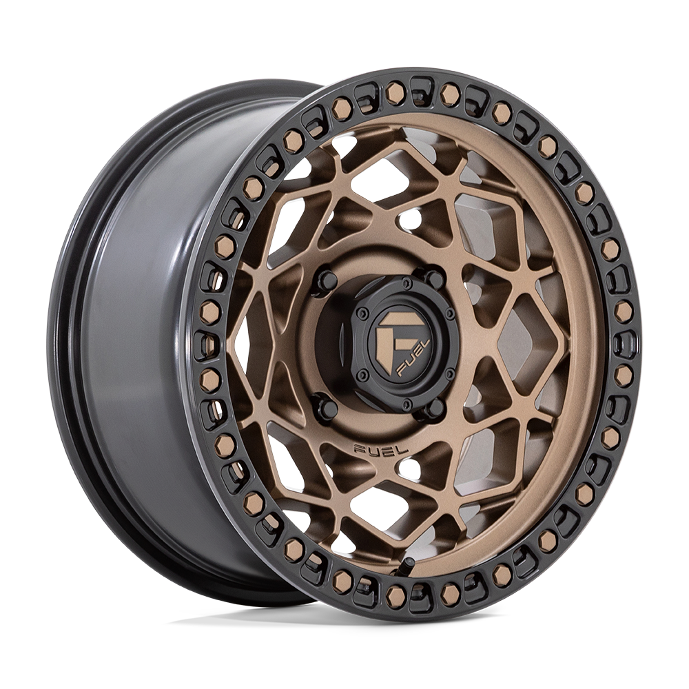 Fuel 15x7 4x137 Unit D785 Matte Bronze Black Ring vannesarja Can-Am