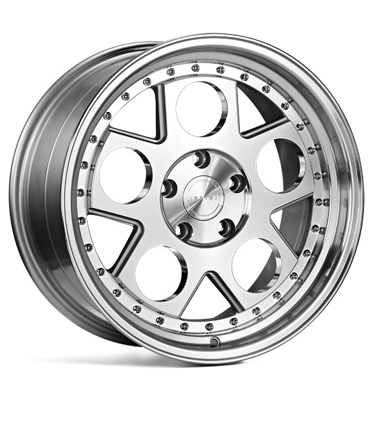 Ispiri 19x8.5 +45 / 19x9.5 +40 5x112 CSR4 Hand Polished vannesarja