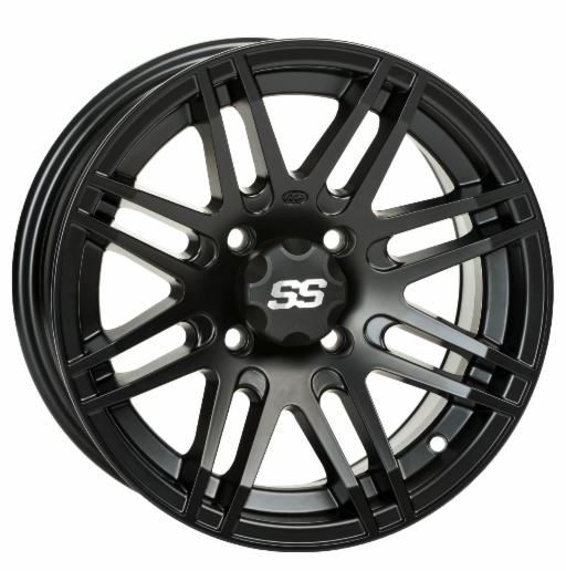 ITP 14x7 4x137 SS316 Black OPS Matte Black vannesarja Can-Am